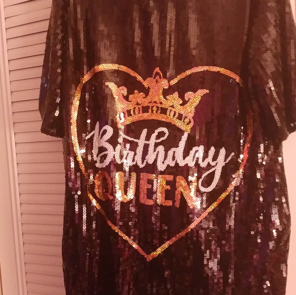 Birthday Queen dress shirt